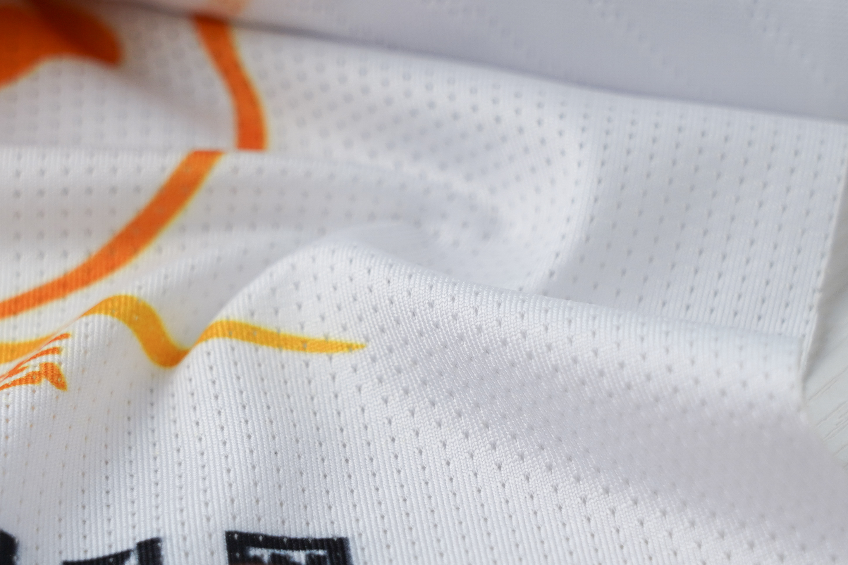 PX-F004 fine vertical mesh — original fabric photograph